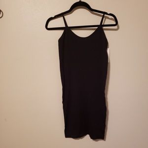 Black Slip/Long Tank Top